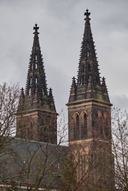 St. Peter ve St. Paul Bazilikası, Çek Cumhuriyeti 'nin başkenti Prag' daki Vysehrad kalesindeki neo-gotik kilise.