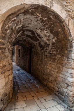 Hırvatistan Cumhuriyeti 'nin Split kentindeki Diocletian Sarayı' nın Roma Tarihi Kompleksinin kalıntıları, UNESCO dünya mirası sahası