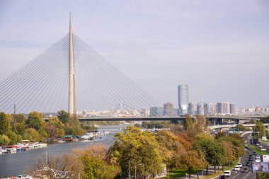 Ada Ciganlija ve Ada Köprüsü, Sırbistan 'ın Sava nehri üzerinde 24 Ekim 2024' te kurulan kablo destekli bir köprü.