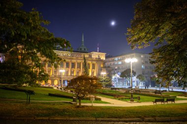 Sırbistan Cumhurbaşkanlığı, Sırbistan Krallığının eski Yeni Saray kraliyet konutu, 9 Kasım 2024 'te Sırbistan' ın Belgrad kentinde