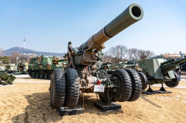 The War Memorial of Korea, history military museum dedicated to the Korean War in Seoul, South Korea on 9 March 2022 clipart