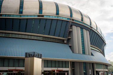 Kyocera Dome Osaka beyzbol stadyumu, 25 Aralık 2017 tarihinde Japonya 'nın Osaka kentinde Orix Buffaloes serisinin ev sahibi stadyumu.