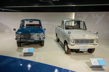 20 Aralık 2017 tarihinde Japonya 'nın Hiroşima kentindeki Mazda araba müzesi ve montaj fabrikası sergisinde eski arabalar sergilendi.