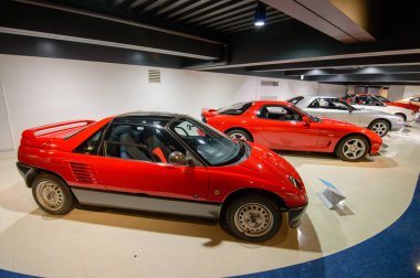 20 Aralık 2017 tarihinde Japonya 'nın Hiroşima kentindeki Mazda araba müzesi ve montaj fabrikası sergisinde eski arabalar sergilendi.