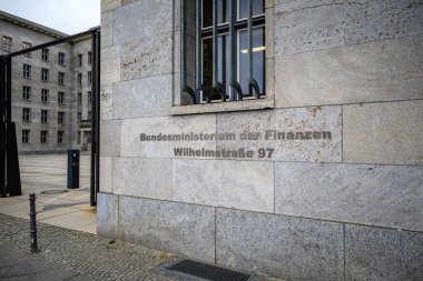 Almanya Federal Maliye Bakanlığı 3 Ocak 2025 'te Berlin' de