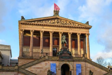 Alte Nationalgalerie, Eski Ulusal Galeri, Almanya 'nın başkenti Berlin' deki Museum Island 'da bulunan sanat galerisi, 2 Ocak 2025
