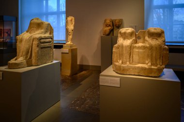 2 Ocak 2025 'te Berlin' in tarihi merkezinde bulunan Altes Müzesi, Müze Adası kompleksindeki antik sanat eserlerinin sergilenmesi