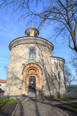 20 Ocak 2025 tarihinde Çek Cumhuriyeti 'nin başkenti Prag' daki Vysehrad tarihi kalesinde St Martin Rotunda 'da