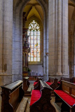 26 Ocak 2025 tarihinde Çek Cumhuriyeti 'nin orta Bohemya Bölgesi' ndeki Kutna Hora kasabasındaki Roma Katolik Kilisesi 'nin içinde.