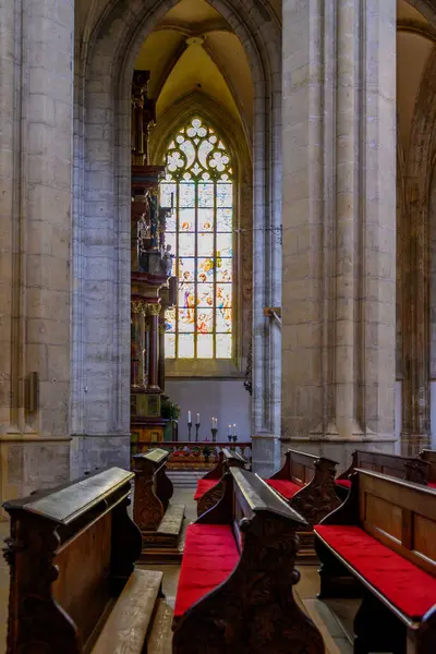 26 Ocak 2025 tarihinde Çek Cumhuriyeti 'nin orta Bohemya Bölgesi' ndeki Kutna Hora kasabasındaki Roma Katolik Kilisesi 'nin içinde.