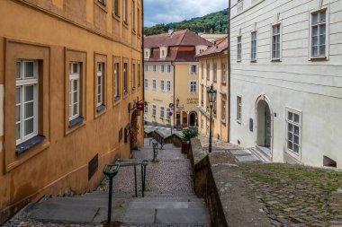 Mala Strana, Çek Cumhuriyeti Prag 'ın büyüleyici tarihi bölgesi 8 Temmuz 2024