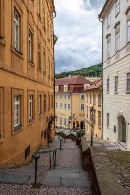 Mala Strana, Çek Cumhuriyeti Prag 'ın büyüleyici tarihi bölgesi 8 Temmuz 2024