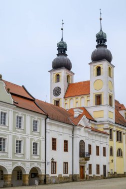 Çek Cumhuriyeti 'nin Telc kentindeki tarihi eski Telc kasabasındaki İsa Kilisesi' nin adı 8 Şubat 2025