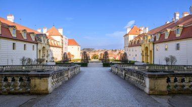 Valtice Sarayı, 9 Şubat 2025 tarihinde Çek Cumhuriyeti 'nin Valtice kentindeki Güney Moravya bölgesinde UNESCO Dünya Mirası