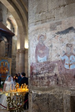 Svetitskhoveli Ortodoks Hıristiyan Katedrali ve Mtskheta, Gürcistan 'daki UNESCO Dünya Mirası sahası, 19 Ekim 2024