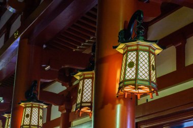 Senso-ji (Asakusa Kannon Tapınağı), 19 Ekim 2017 tarihinde Japonya 'nın Asakusa kentindeki en eski Budist tapınağı.