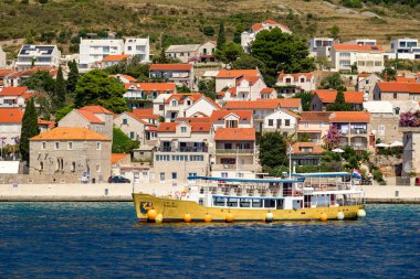 24 Ağustos 2024 'te Hırvatistan' ın Split-Dalmaçya ilçesindeki Brac adasında Bol kasabası