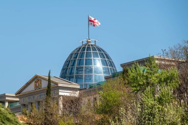 Gürcistan Tören Sarayı, Avlabari Cumhurbaşkanlığı Konutu ve Devlet Törenleri için 1 Nisan 2025 'te Tiflis, Gürcistan' da saray
