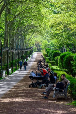 Vake Park, 24 Nisan 2025 'te Gürcistan' ın başkenti Tiflis 'te 2.