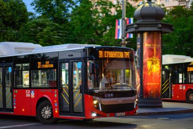 Belgrad belediye otobüsünün 31 numaralı toplu taşımacılığı 14 Mayıs 2025 'te Sırbistan' ın başkentinde gerçekleşti.