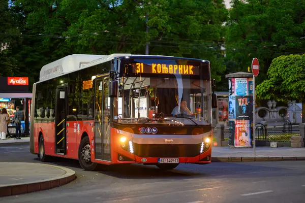 Belgrad belediye otobüsünün 31 numaralı toplu taşımacılığı 14 Mayıs 2025 'te Sırbistan' ın başkentinde gerçekleşti.