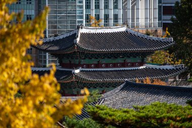 Güney Kore, Seul 'deki Joseon hanedanlığının Changdeokgung kraliyet sarayı.