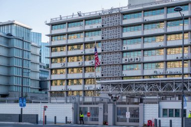 Amerika Birleşik Devletleri 'nin 14 Şubat 2023' te Güney Kore 'deki Seul Büyükelçiliği.