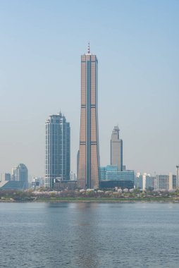 1 Nisan 2023 'te Güney Kore, Seul' deki Yeouido Adası 'nda 63.