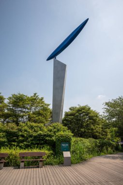 Seul Ormanı, 25 Haziran 2023 'te Güney Kore' nin başkenti Seongdong Bölgesi 'nde büyük bir halk parkı.