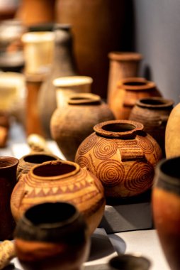 5 Mayıs 2023 'te Avusturya' nın Viyana kentindeki Maria Theresien Platz Meydanı 'ndaki Kunsthistorisches Müzesi Wien - Güzel Sanatlar Müzesi Mısır ve Yakın Doğu Koleksiyonu' nda sergiler