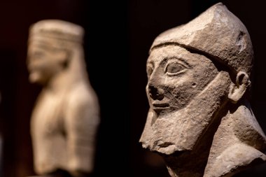 5 Mayıs 2023 'te Avusturya' nın Viyana kentinde Maria Theresien Platz Meydanı 'nda bulunan Kunsthistorisches Müzesi Wien - Güzel Sanatlar Müzesi' nin Yunan ve Roma Antikaları Koleksiyonu