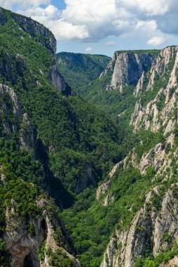 Doğu Sırbistan 'ın Bor kenti yakınlarındaki en derin ve en uzun kanyonu olan Lazar Kanyonu' nun (Lazarev kanjon) manzarası