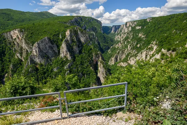 Doğu Sırbistan 'ın Bor kenti yakınlarındaki en derin ve en uzun kanyonu olan Lazar Kanyonu' nun (Lazarev kanjon) manzarası
