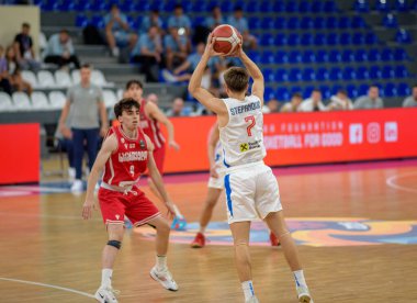 Basketbol maçı Gürcistan - Sırbistan, 9 Ağustos 2025 tarihinde Gürcistan 'ın başkenti Tiflis' teki Olimpik Saray 'da düzenlenen Avrupa Adaylar Şampiyonası FIBA U16 EuroBasket 2025' te düzenlendi.