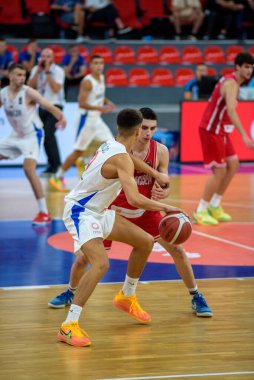 Basketbol maçı Gürcistan - Sırbistan, 9 Ağustos 2025 tarihinde Gürcistan 'ın başkenti Tiflis' teki Olimpik Saray 'da düzenlenen Avrupa Adaylar Şampiyonası FIBA U16 EuroBasket 2025' te düzenlendi.