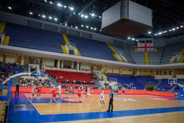 Basketbol maçı Gürcistan - Sırbistan, 9 Ağustos 2025 tarihinde Gürcistan 'ın başkenti Tiflis' teki Olimpik Saray 'da düzenlenen Avrupa Adaylar Şampiyonası FIBA U16 EuroBasket 2025' te düzenlendi.