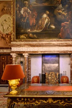 Hollanda Kralı Willem-Alexander 'ın resmi resepsiyon sarayı Amsterdam, Hollanda' da Haziran-Ekim arası ziyaretçilere 20 Temmuz 2025 tarihlerinde açıktır.