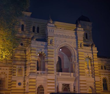 Tiflis Neo-Moorish tarzı binasının Gürcistan Ulusal Opera ve Bale Tiyatrosu, 13 Ekim 2024 'te Tiflis, Gürcistan' daki Rustaveli Bulvarı 'nda 1851' de kuruldu.