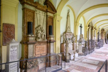 Tarihi 16. yüzyıla dayanan St. Sebastian Mezarlığı, Avusturya 'nın Salzburg şehrinde 11 Temmuz 2025