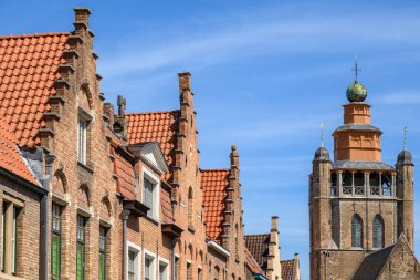 Adornes Domain with Jerusalem Chapel in Bruges, Flanders, Belgium on 17 July 2025