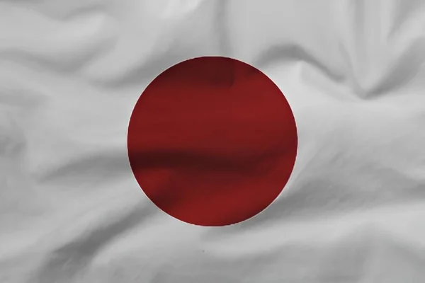 Государственный Флаг Японии — стоковое фото