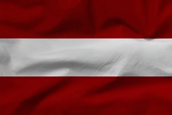 Bandeira Nacional Austria — Fotografia de Stock