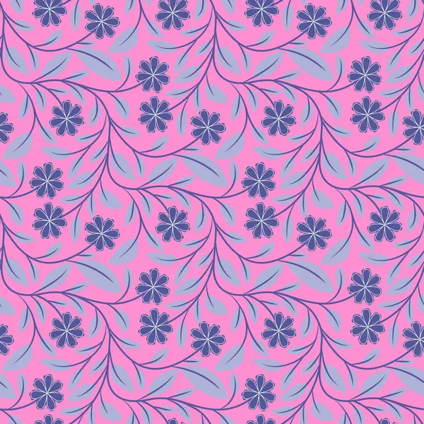 Papatyalı ve Yapraklı Kusursuz Çiçeksiz Botanik Tasarımı