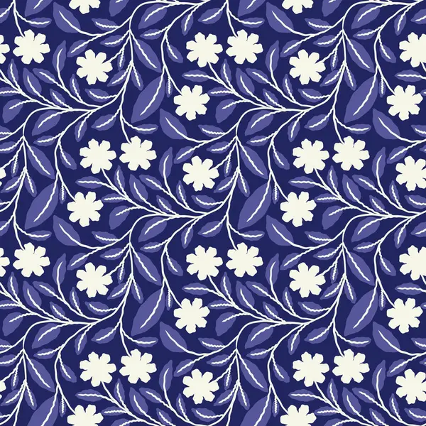 Papatyalı ve Yapraklı Kusursuz Çiçeksiz Botanik Tasarımı