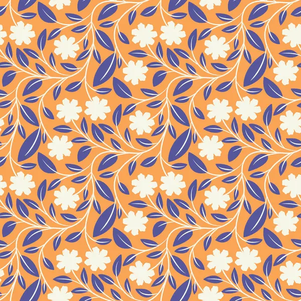 Papatyalı ve Yapraklı Kusursuz Çiçeksiz Botanik Tasarımı