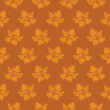 Klasik çiçek desenli.