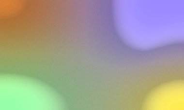 Soyut arkaplan, turuncu, mor, yeşil ve sarı renklerin dokulu ve kumlu bir etkiye sahip bir karışım içeriyor. Web sitesi afişleri, sunumlar veya sanatsal projeler için ideal.