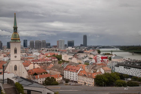 Paysage Urbain Panoramique Vieille Ville Bratislava Slovaquie — Photo