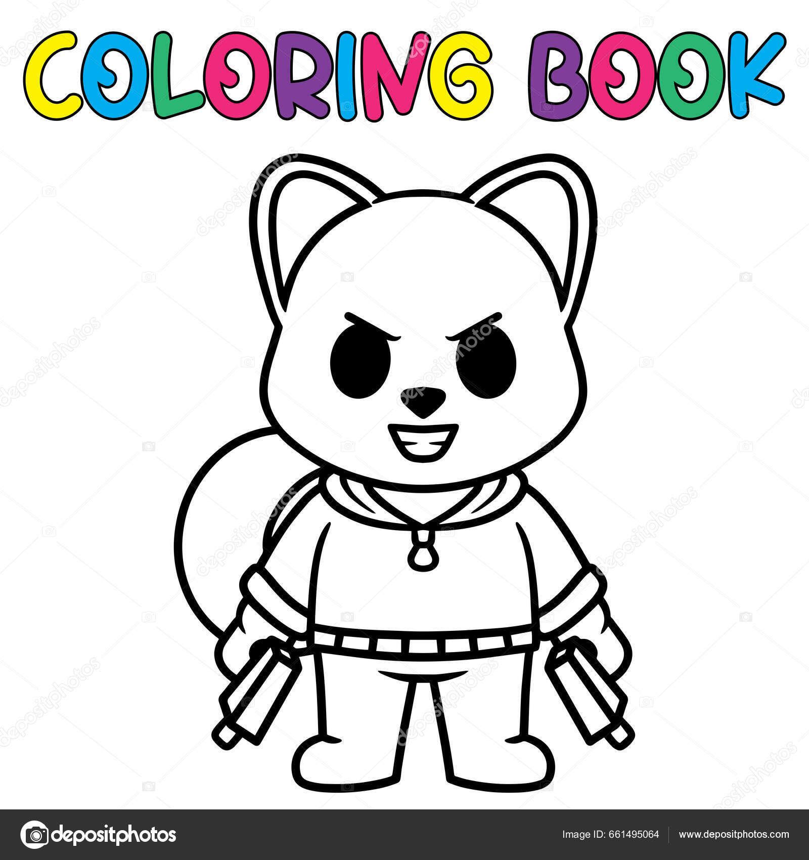 Panda bonito segurando uma página para colorir de desenho de