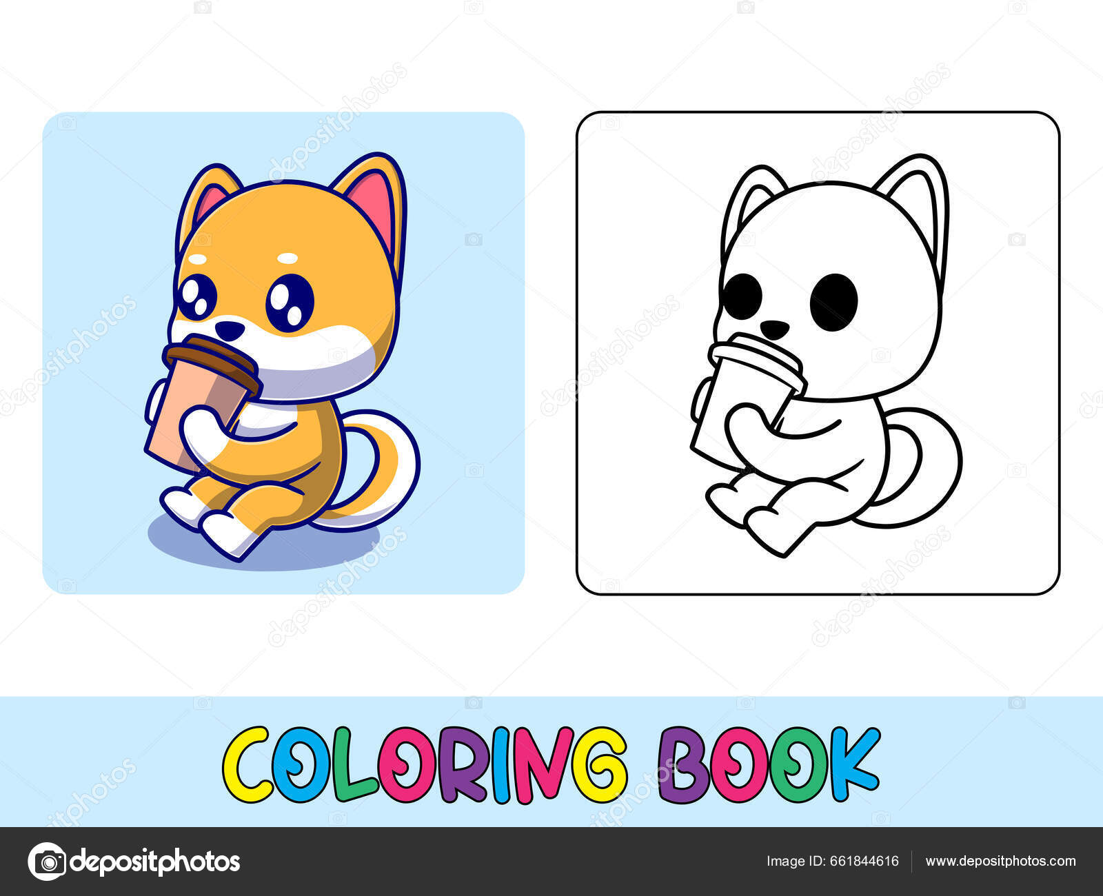 Livro para colorir, panda ilustração do vetor. Ilustração de